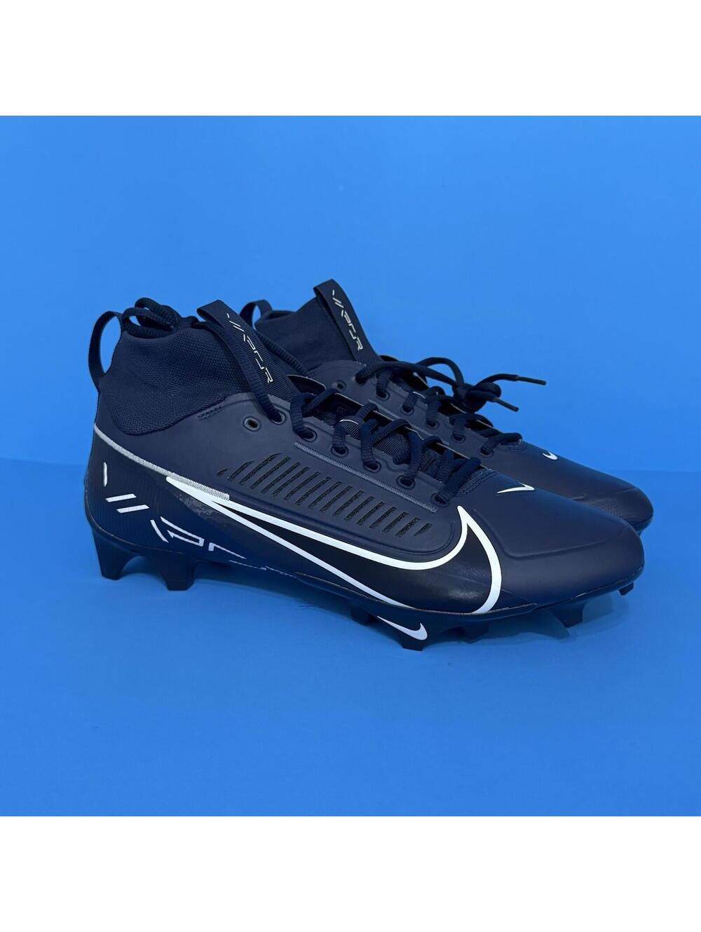 Nike Vapor Edge Pro 360 2 Football Cleats FN7759-401 Midnight Navy Men’s 12